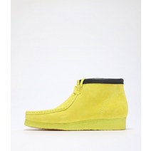CLARKS Wallabee Boot Lime Hairy Suede 26162470 왈라비 부츠