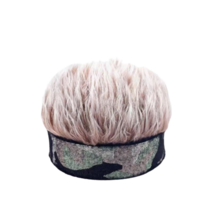 남자 가발 모자 부분 정수리 남성 일체형 머리카락 패션, 옵션17