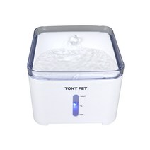 토니펫 스프링풀 반려동물 자동 급수 정수기 2L, 1개