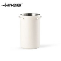 MHW-3BOMBER 커피메이커 EK43 롱도징컵 도징툴 58MM, 블랙