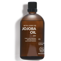 뷰디아니 호호바오일 100ml 유기농호호바오일 바디오일 얼굴에바르는호호바오일 페이셜오일 마사지오일 조조바오일 jojobaoil 건조피부보습오일 유기농비정제호호바오일 페이스오일, 3개