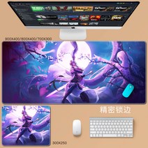 던파 롱패드 장패드 마우스패드 오버사이즈 DNF 신화잘뜨는, 900x400mm + 4mm개, BJ