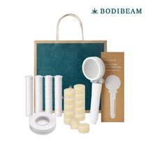바디빔 [바디빔] 1년 샤워세트 (샤워기+세디먼트1box+카본링1box+비타볼6box)+[비타민샤워필터 +쇼핑백증정], 단품없음