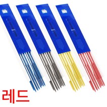 라온공구 제도용 샤프심 2.0mm 컬러샤프심 제도샤프 목공 홀더샤프, 라온 2.0mm 제도샤프심-레드