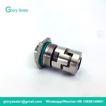 펌프 씰 GLF16 카트리지 기계적 씰 CR10CR15CR20 다단 펌프 용 CR 샤프트 크기 16mm, 01 HQQV SIC-SIC-VIT