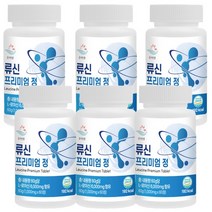 류신 타블렛 알약 산양유 단백질 60정 프리미엄 1000mg x 60개, 6개