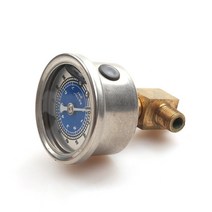 1Pc 자동차 차량용 레이싱 범용 알루미늄 연료 압력 액체 충전 레귤레이터 게이지 어댑터 키트 오일 프레스, 한개옵션0