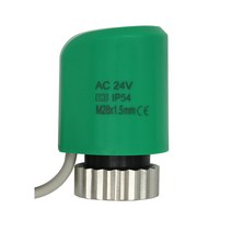 매니 폴드 언더 플로어 난방 시스템 라디에이터 밸브 M28X1.5 용 24v 230v NO NC 정상 개방 폐쇄 전기 열 액추에이터, 01 230V NO M28