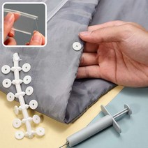 놀자리빙 이불 침대시트 커버 고정푸시세트 패드 고정핀 밴드 이불밀림푸셔세트, 1세트