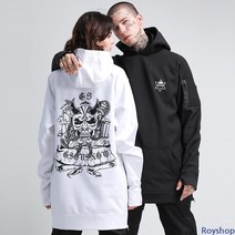 SNOW 스노우보드 통티 롱후드티셔츠 방풍 보드복 남녀공용