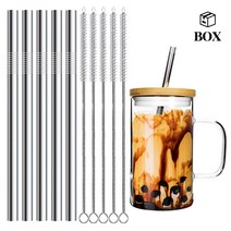 텀블자 스테인레스 빨대 19.5cm (100P+세척솔20P), 텀블자 스텐빨대 19.5cm 100P+세척솔 20P