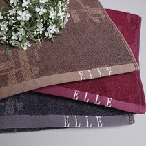 ELLE 엘르 에펠탑 뱀부셀 162g 면30수 고급타올, 1개, 자주