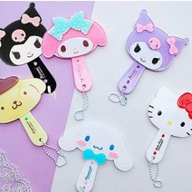 산리오 캐릭터 페이스 미니 손거울 10 X7cm 아크릴 큐티깜찍 미니고리, 시나모롤