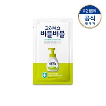 크리넥스 버블버블 핸드워시 힐링그린 200ml(리필), 크리넥스 버블버블핸드워시200ml 힐링그린(리필)
