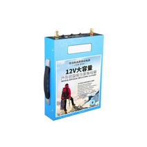 인산철 배터리 파워뱅크 캠핑 낚시용 충전용 100A, 12V65A+충전기+배낭+선물