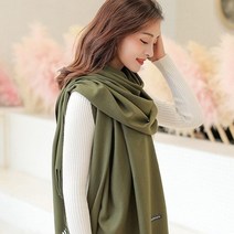 수스다 파시미나 남녀공용 머플러 목도리 스카프