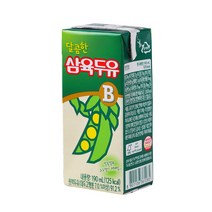 배송비무료 삼육두유 달콤한 B 190ml x 48팩 [810406]