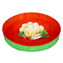 유아 촉감놀이매트 140cm 대형 방수매트 오감 물감놀이 김장매트 고추말리기, 원형김장매트140cm