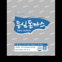등심돈가스 상신종합식품 1KG(100Gx10EA), 단품, 단품