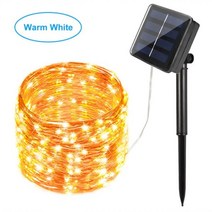 옥상 천막 가제보 보온 아웃도어 스트링 라이트 300 LED 8 모드 파티오 조명 아웃사이드 마당 전망대 파티 웨딩 텐트 베란다 크리스마스 정원 장식, 02 Warm white B_01 7M 50LED