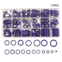 270PCS 고무 고압 O-링 세트 HNBR 구색 오일 증거 배관 공기 가스 18 크기 O 링 와셔 물개, CHINA|270pcs