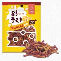 오블리 양고기 치즈버거 100g 80p 1박스 강아지간식, 8kg, 7개