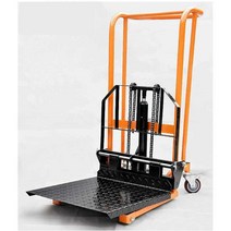 수동 지게차 포크리프트 스태커 핸드 유압 승강리프트, 표준모델 - 200kg 0.9m 포크형