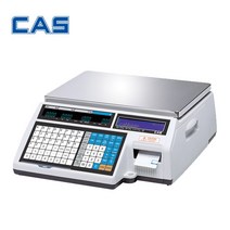 카스 CL5500-15B 유통형 라벨프린트저울 야채 청과 생선 기둥X 15kg