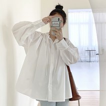 대박난박양 오버핏 셔링 블라우스