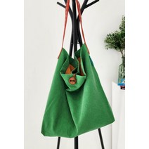 [쥬시팍시] 단추패치 가방 / 사계절