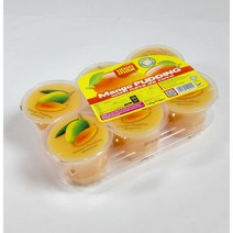 호고맥스 망고맛 푸딩 720g (120g x6컵) x 6팩 호고 망고맛 푸딩 위드 나타드코코 (에어캡포장) HOGOMAX, 120g, 36개