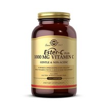 Solgar 에스터C 플러스 1000mg 비타민 C 100정 논GMO 글루텐 프리, 100 Count (Pack of 1)