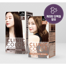 꽃을든남자 크리닉 염색약(새치용), N3흑갈색(새치용), x3개