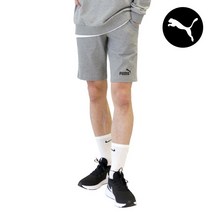 푸마 푸마 반바지 ESS 저지 쇼츠 남성 그레이 586706-03