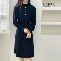 [카라] KARRA 다이아퀼팅니트원피스_KB2WOP086C