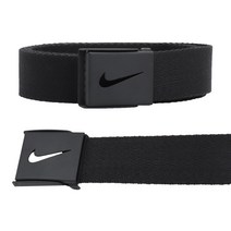 나이키 골프 테크 에센셜 웹 벨트 1111301, BLACK