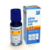 에스엠프린팅 PINE 속건(불변)잉크 청색 50ml 금속 플라스틱 유리 고무 나무 비닐 리필잉크