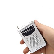MIKA Portable Pocket Handheld AM FM Radio Battery Operated Mini Radio Long Range Reception Easy T