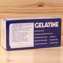 달곰베이킹 판젤라틴(독일), 1개, 1kg