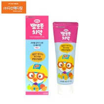뽀로로 치약 혼합과일, 5개, 90g