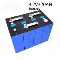 파워뱅크 태양광 패널 배터리 충전기 새로운 lifepo4 320ah 2-16pcs 3.2v 등급 a 12v 24v 48v 310ah 팩 diy rv 셀 및 태양 에너지 저장, 2개 배터리