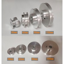 40mm 100mm V-벨트 풀리 단일 그루브 A 형, 07 16mm_02 60mm