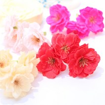 벚꽃 비누꽃 낱개판매 조화 도매, #01_화이트