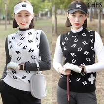 체스 기획상품 시도리 여성골프 니트조끼