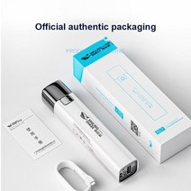 led 초강력 사냥용 써치라이트 후레쉬 야외 휴대용 미니 손전등 USB 울트라 밝은 LED 토치 보조베터리 강한 빛 방수 캠핑 휴대 전화 서치, 화이트 충전