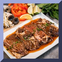 명품축산물 수제 돼지갈비양념 목살1+1 600g, 수제돼지갈비 양념 목살 1+1 600g