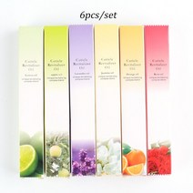손톤영양제 손톱강화제 큐티클오일 손톱갈라짐 6 맛 네일 영양 오일 펜 agnail 네일, 다른 6pcs