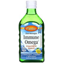 칼슨 이뮨 오메가 Natural 레몬 250ml, 6병, 248.42ml