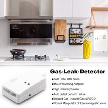 안전 가스 누출 감지기 가연성 가스 경보 LPG 석탄 천연 누출 독립형 감지기 센서 안전을 위한 고감도, 한개옵션0