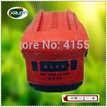 힐티 호환 배터리 무료 배송! Hilti 전동 공구 B18/21.6 용 2.6 V 리튬 이온 배터리 중고
